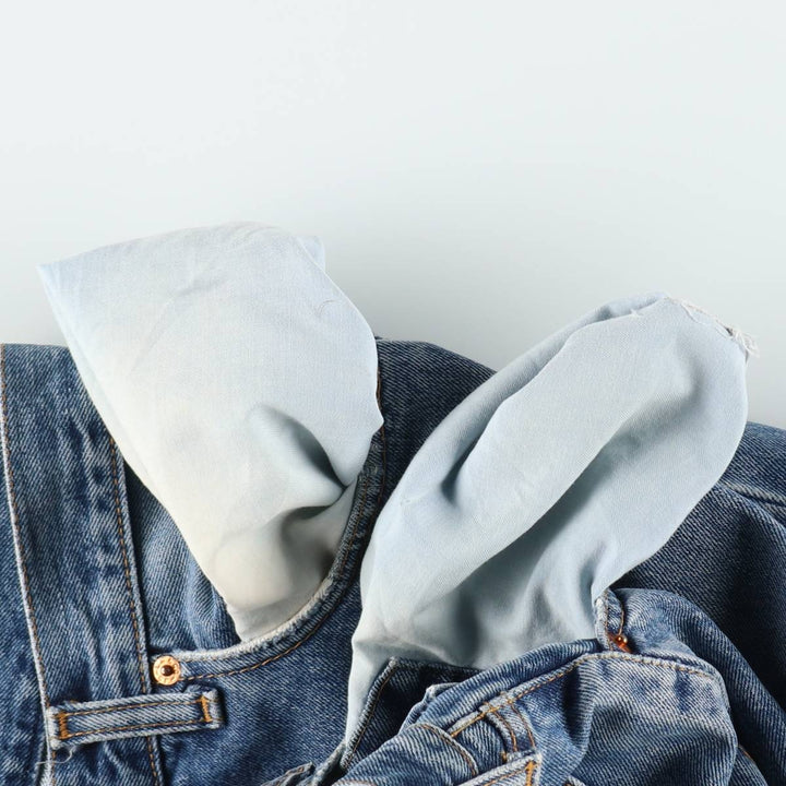 1990'S Levi's 517 0452 Euro Model Bootcut Denim Pants, Made in Spain, Men's W35 (approx.), Vintage cotton blue type Vintage Second Hand