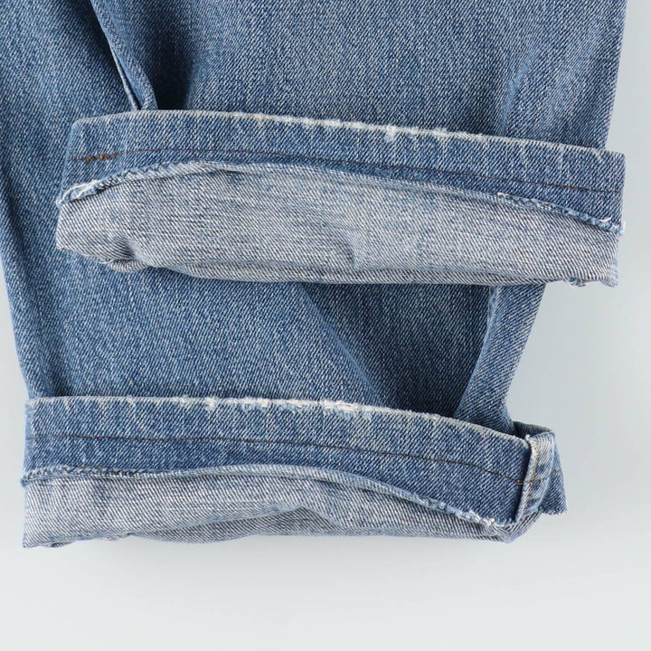 1990'S Levi's 517 0452 Euro Model Bootcut Denim Pants, Made in Spain, Men's W35 (approx.), Vintage cotton blue type Vintage Second Hand