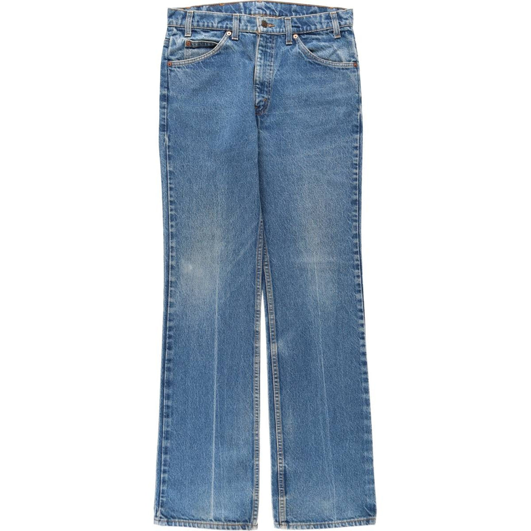 90'S Levi's 20517-0217 Orange Tab Bootcut Denim Pants Made in USA Men's W34 Vintage cotton blue type Vintage Second Hand