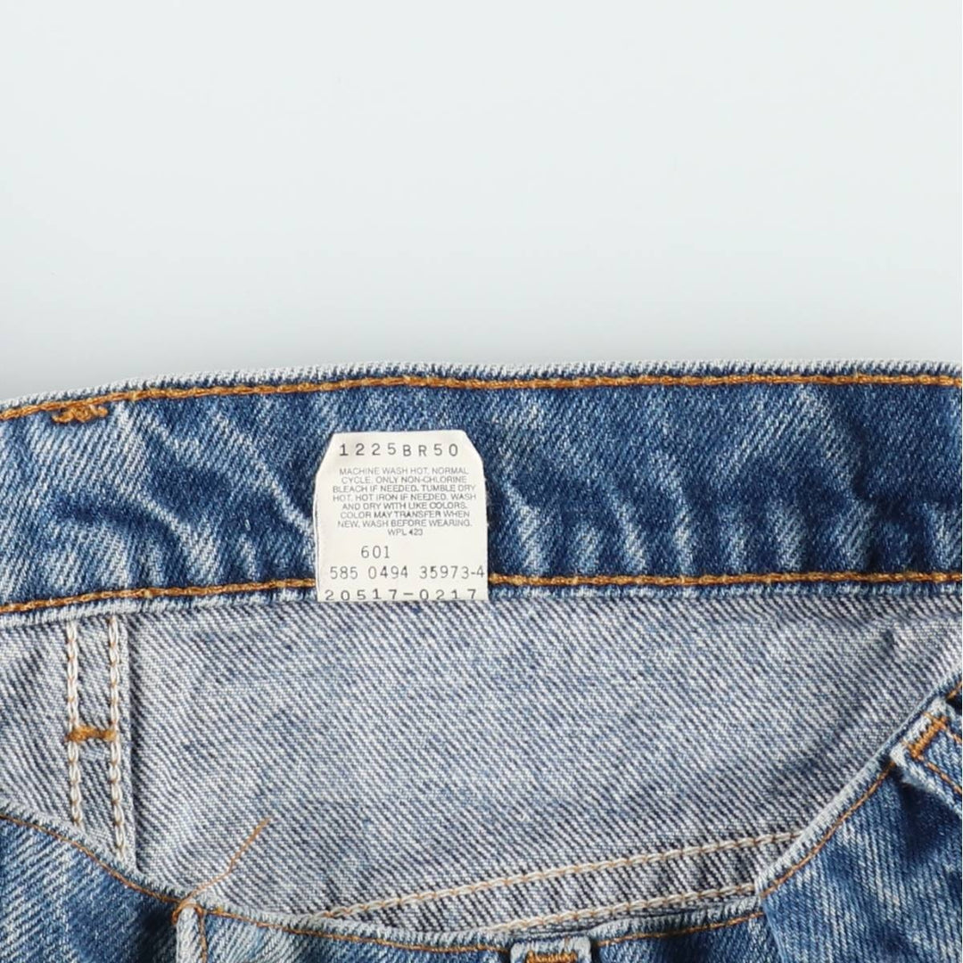 90'S Levi's 20517-0217 Orange Tab Bootcut Denim Pants Made in USA Men's W34 Vintage cotton blue type Vintage Second Hand