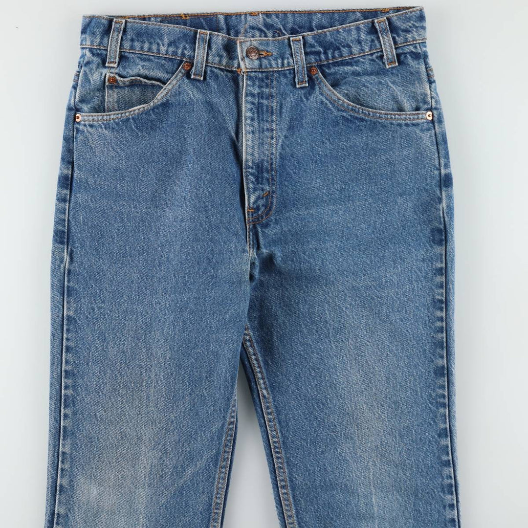90'S Levi's 20517-0217 Orange Tab Bootcut Denim Pants Made in USA Men's W34 Vintage cotton blue type Vintage Second Hand