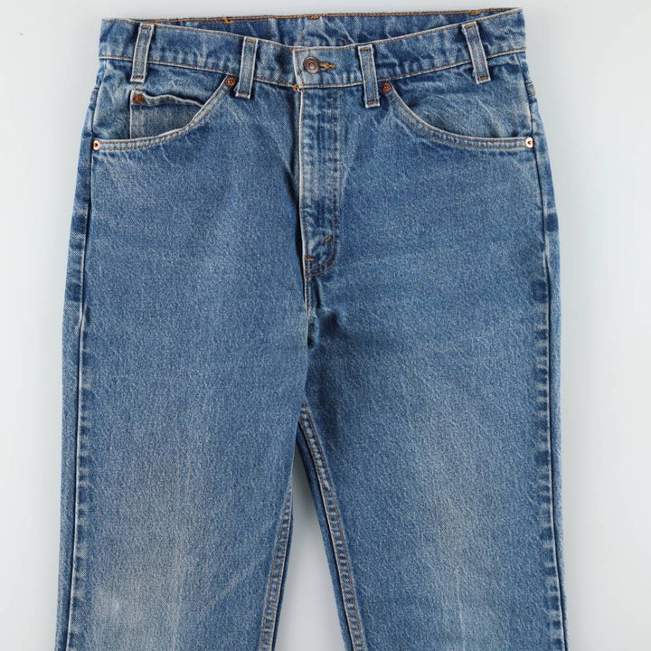 90'S Levi's 20517-0217 Orange Tab Bootcut Denim Pants Made in USA Men's W34 Vintage cotton blue type Vintage Second Hand