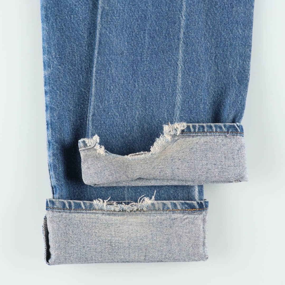 90'S Levi's 20517-0217 Orange Tab Bootcut Denim Pants Made in USA Men's W34 Vintage cotton blue type Vintage Second Hand