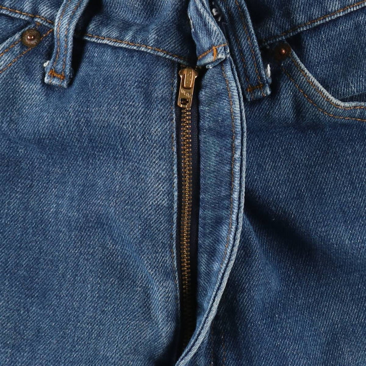 1970'S Levi's 517-0917 Orange Tab Bootcut Denim Pants, Men's Size W35 (approx.), Vintage unclear blue type Vintage Second Hand