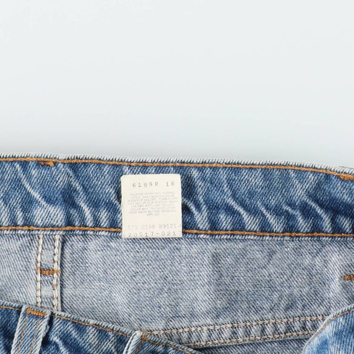90'S Levi's 20517-0217 Orange Tab Bootcut Denim Pants Made in USA Men's W34 Vintage cotton Blue type light blue Vintage Second Hand