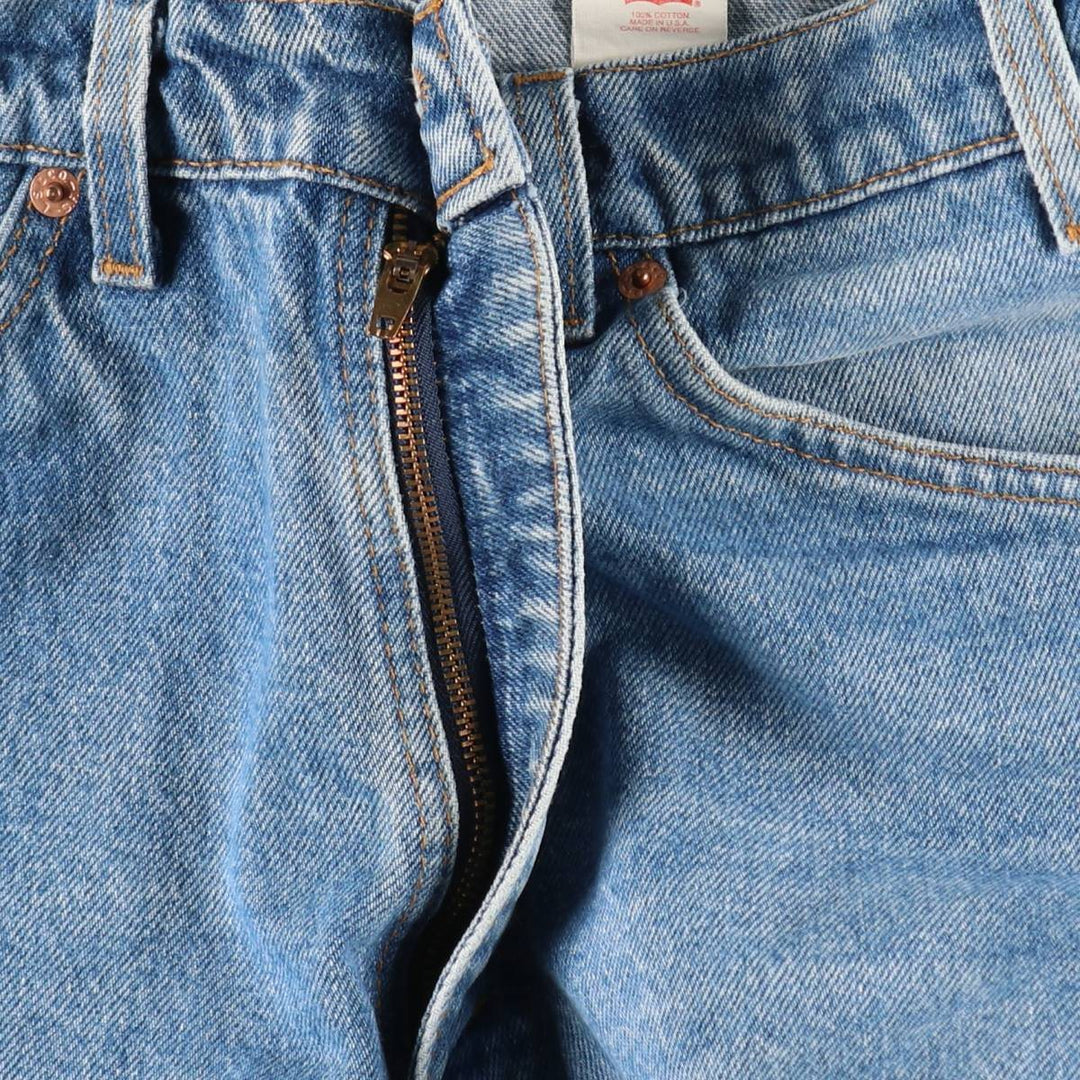 90'S Levi's 20517-0217 Orange Tab Bootcut Denim Pants Made in USA Men's W34 Vintage cotton Blue type light blue Vintage Second Hand