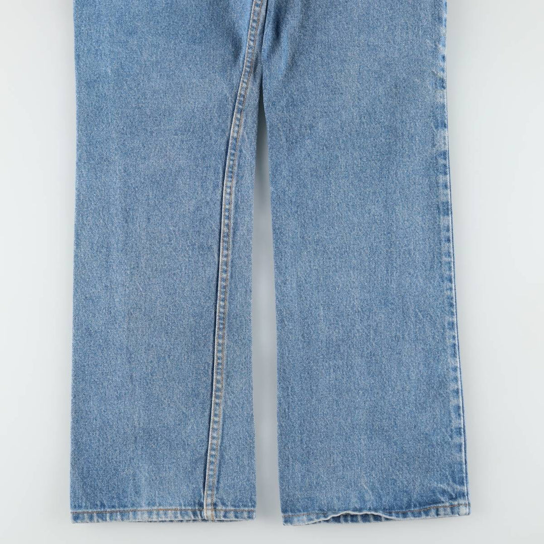90'S Levi's 20517-0217 Orange Tab Bootcut Denim Pants Made in USA Men's W34 Vintage cotton Blue type light blue Vintage Second Hand