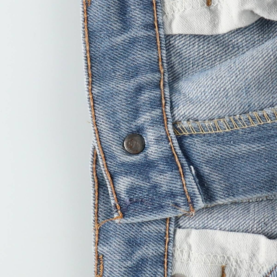 80s-90'S Levi's 40517 0916 Orange Tab Bootcut Denim Pants, Men's Size W34 (approx.), Vintage unclear Blue type light blue Vintage Second Hand