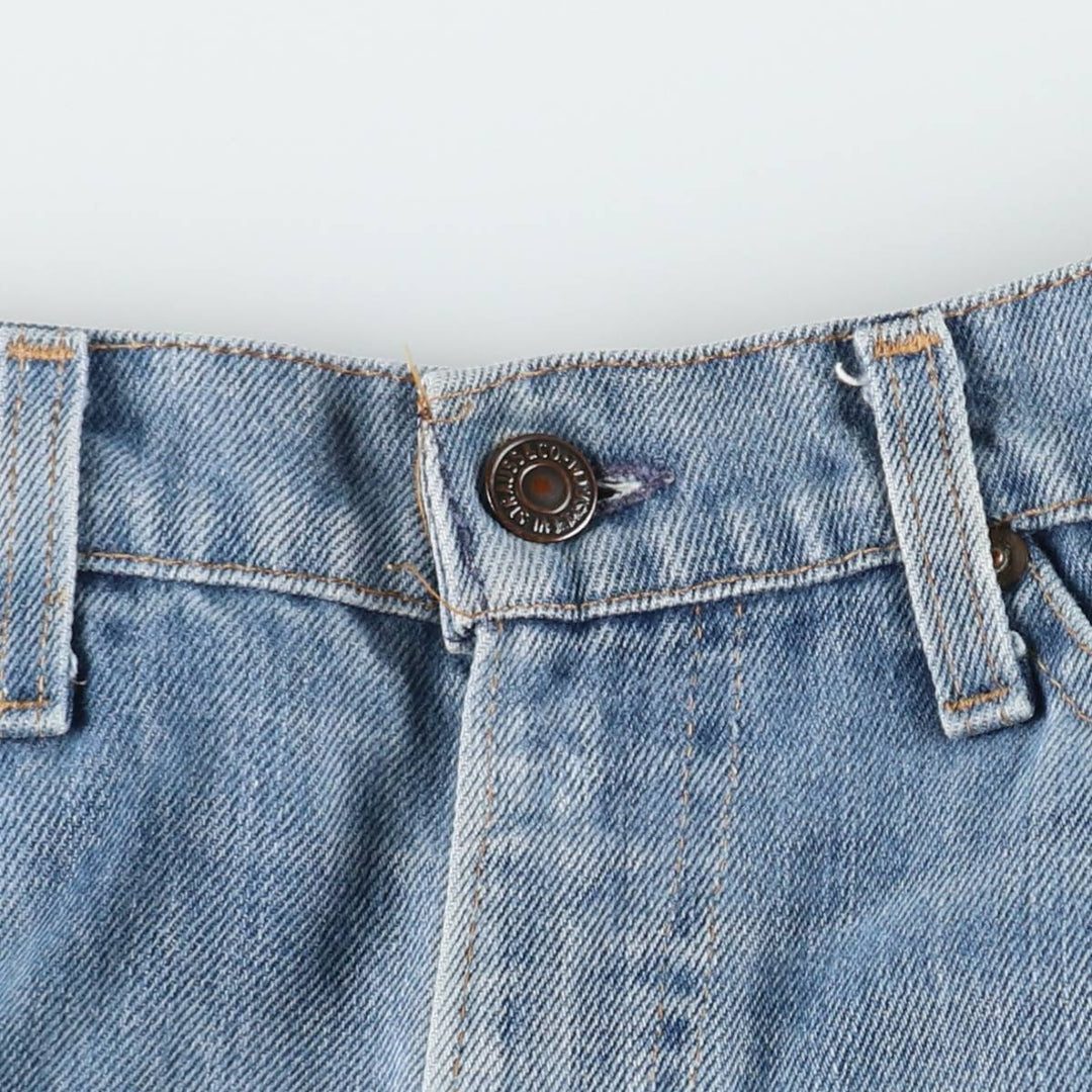 80s-90'S Levi's 40517 0916 Orange Tab Bootcut Denim Pants, Men's Size W34 (approx.), Vintage unclear Blue type light blue Vintage Second Hand