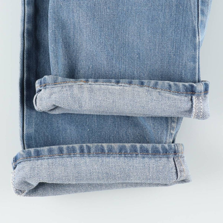 80s-90'S Levi's 40517 0916 Orange Tab Bootcut Denim Pants, Men's Size W34 (approx.), Vintage unclear Blue type light blue Vintage Second Hand