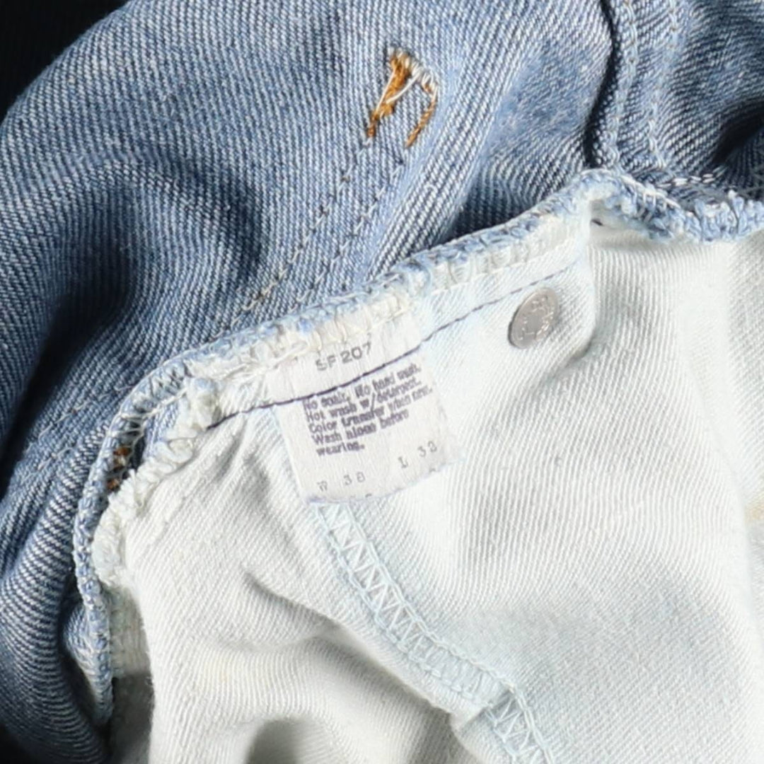 80s-90'S Levi's 517-0917 Orange Tab Bootcut Denim Pants, Men's W36 (approx.), Vintage unclear blue type Vintage Second Hand