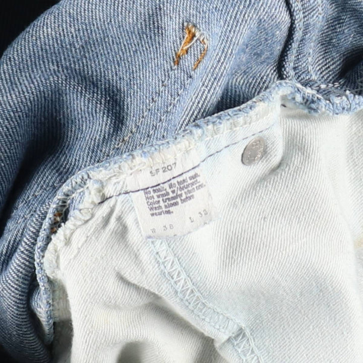 80s-90'S Levi's 517-0917 Orange Tab Bootcut Denim Pants, Men's W36 (approx.), Vintage unclear blue type Vintage Second Hand