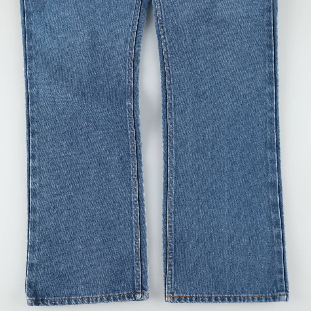 80s-90'S Levi's 517-0917 Orange Tab Bootcut Denim Pants, Men's W36 (approx.), Vintage unclear blue type Vintage Second Hand