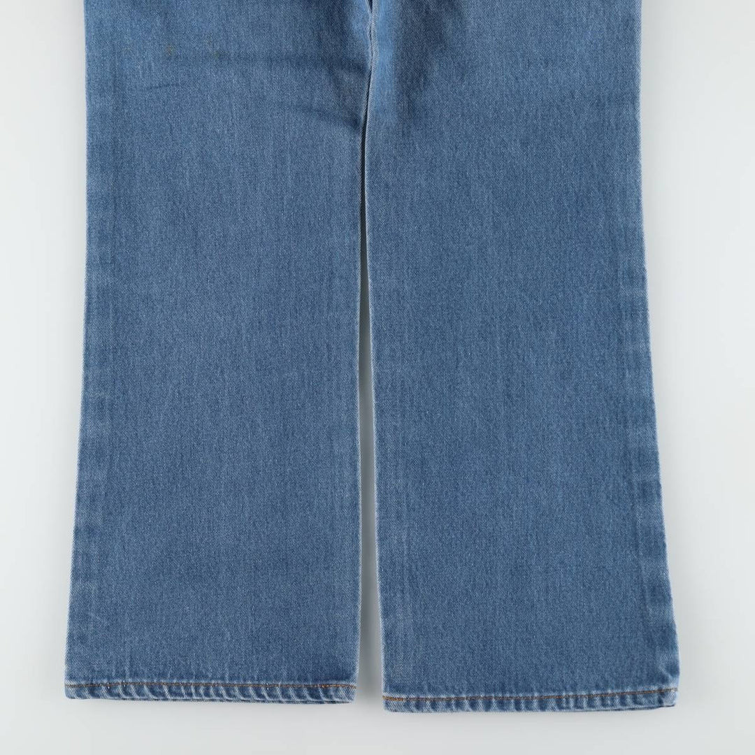 80s-90'S Levi's 517-0917 Orange Tab Bootcut Denim Pants, Men's W36 (approx.), Vintage unclear blue type Vintage Second Hand