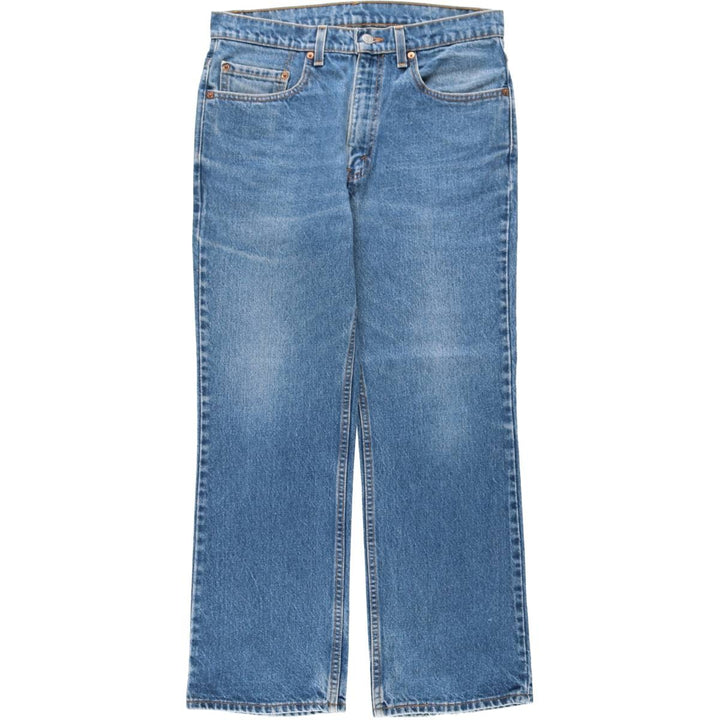 1990'S Levi's 517 Bootcut Denim Pants, Made in USA, Men's Size W33 (approx.), Vintage cotton blue type Vintage Second Hand