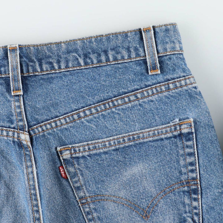 1990'S Levi's 517 Bootcut Denim Pants, Made in USA, Men's Size W33 (approx.), Vintage cotton blue type Vintage Second Hand