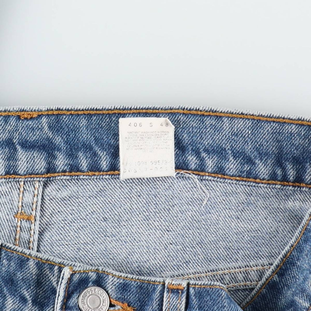 1990'S Levi's 517 Bootcut Denim Pants, Made in USA, Men's Size W33 (approx.), Vintage cotton blue type Vintage Second Hand