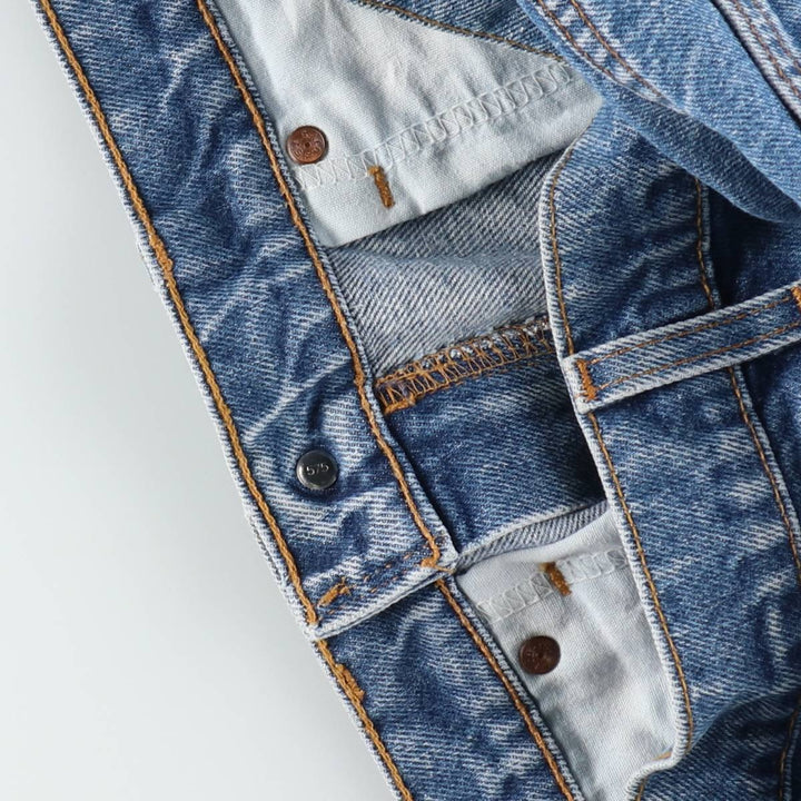 1990'S Levi's 517 Bootcut Denim Pants, Made in USA, Men's Size W33 (approx.), Vintage cotton blue type Vintage Second Hand