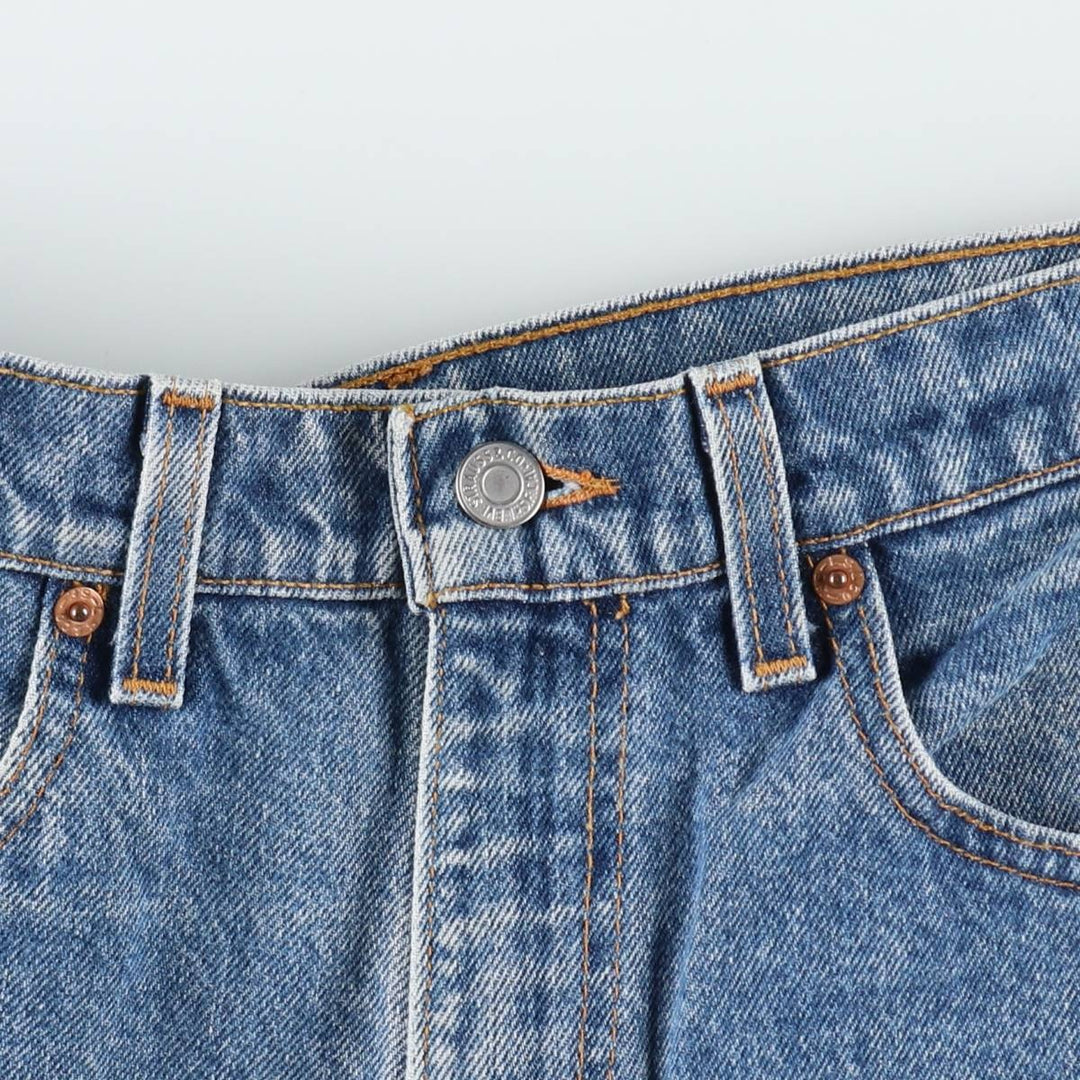 1990'S Levi's 517 Bootcut Denim Pants, Made in USA, Men's Size W33 (approx.), Vintage cotton blue type Vintage Second Hand