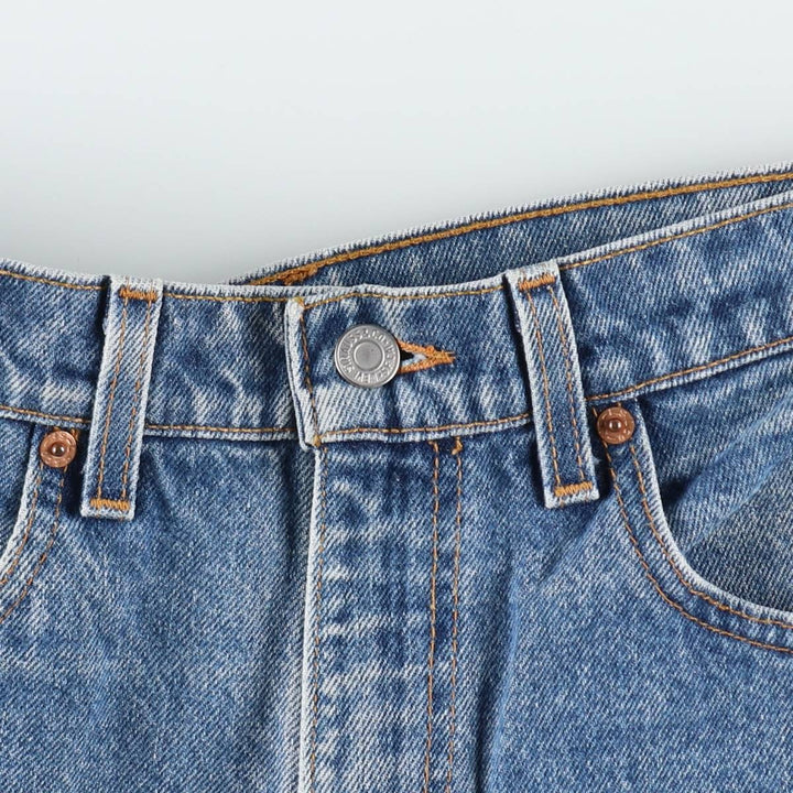 1990'S Levi's 517 Bootcut Denim Pants, Made in USA, Men's Size W33 (approx.), Vintage cotton blue type Vintage Second Hand