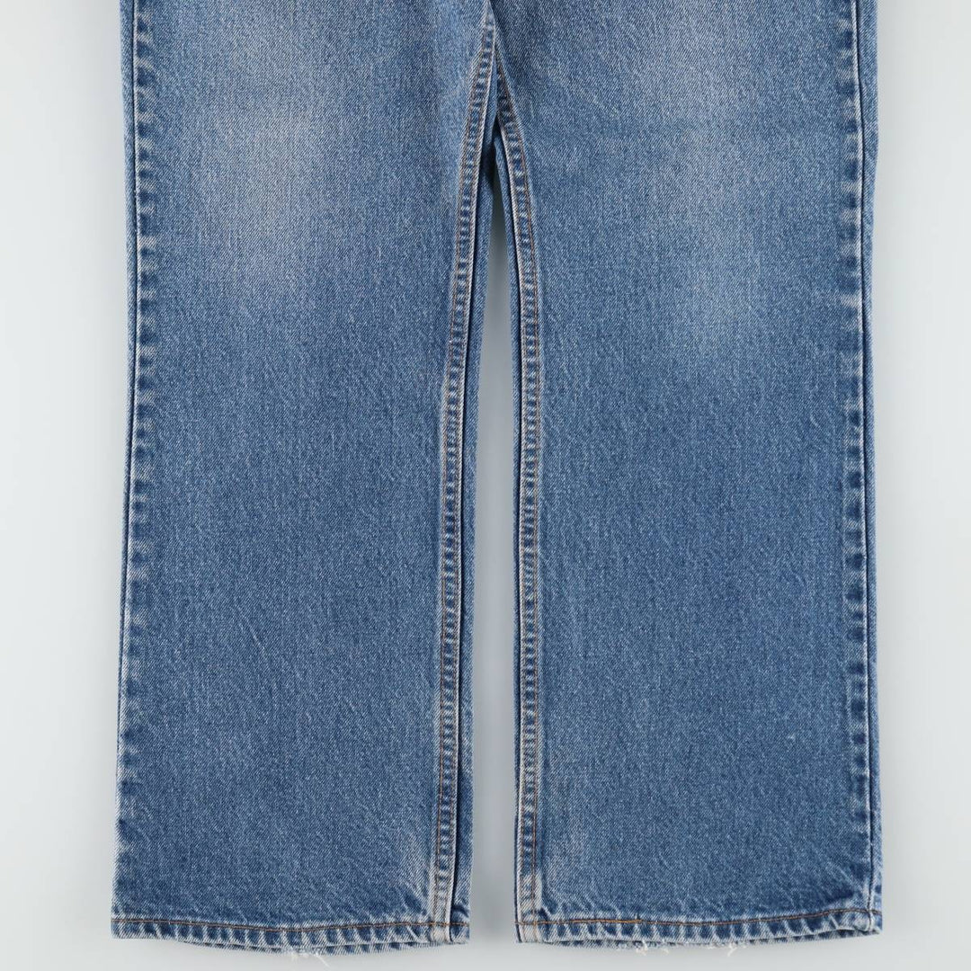 1990'S Levi's 517 Bootcut Denim Pants, Made in USA, Men's Size W33 (approx.), Vintage cotton blue type Vintage Second Hand