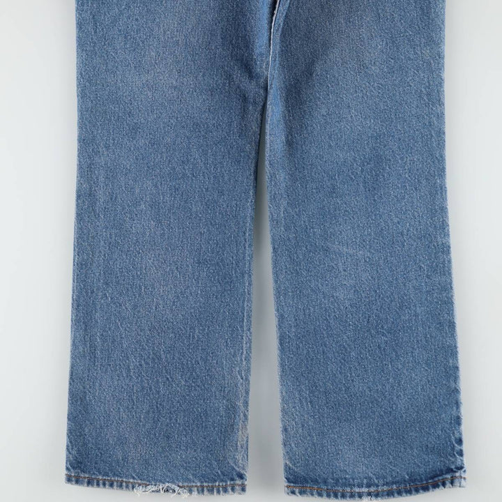 1990'S Levi's 517 Bootcut Denim Pants, Made in USA, Men's Size W33 (approx.), Vintage cotton blue type Vintage Second Hand
