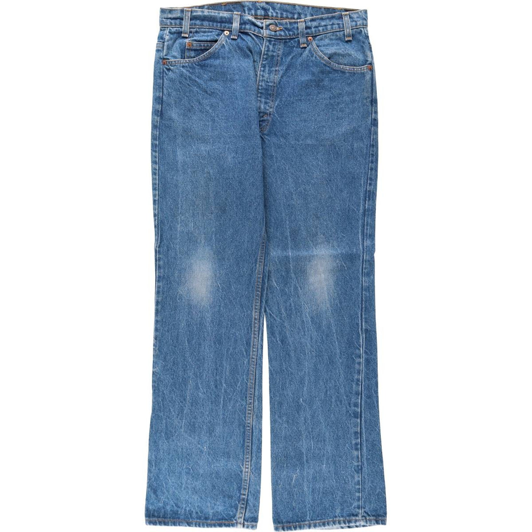 90'S Levi's 20517-0217 Orange Tab Bootcut Denim Pants Made in USA Men's W35 Vintage cotton blue type Vintage Second Hand