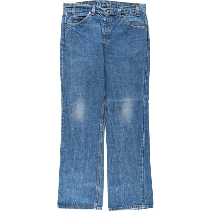 90'S Levi's 20517-0217 Orange Tab Bootcut Denim Pants Made in USA Men's W35 Vintage cotton blue type Vintage Second Hand