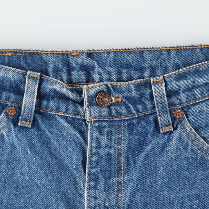 90'S Levi's 20517-0217 Orange Tab Bootcut Denim Pants Made in USA Men's W35 Vintage cotton blue type Vintage Second Hand
