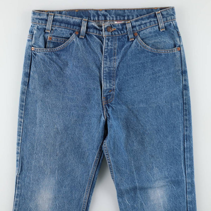 90'S Levi's 20517-0217 Orange Tab Bootcut Denim Pants Made in USA Men's W35 Vintage cotton blue type Vintage Second Hand