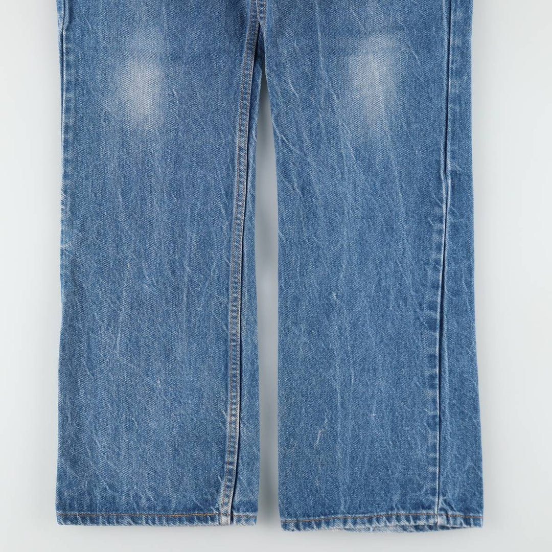 90'S Levi's 20517-0217 Orange Tab Bootcut Denim Pants Made in USA Men's W35 Vintage cotton blue type Vintage Second Hand
