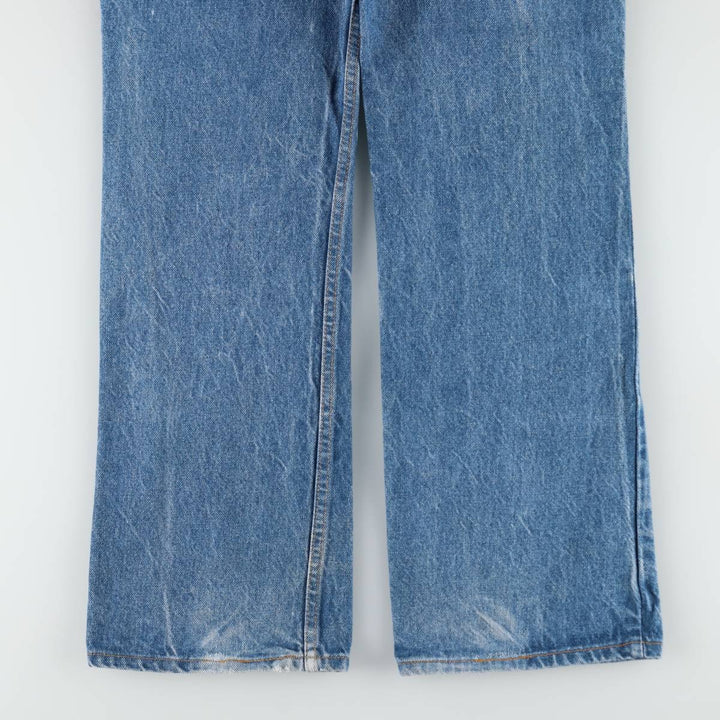 90'S Levi's 20517-0217 Orange Tab Bootcut Denim Pants Made in USA Men's W35 Vintage cotton blue type Vintage Second Hand