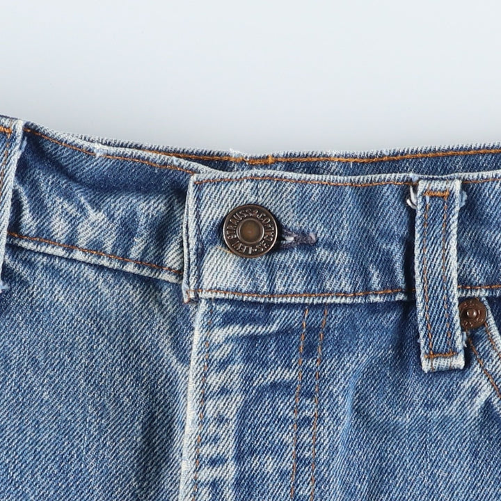 ~90'S Levi's 20517-0217 Orange Tab Bootcut Denim Pants, Men's W34 (approx.), Vintage unclear blue type Vintage Second Hand
