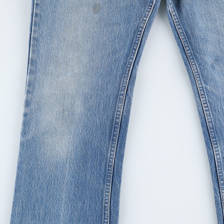 ~90'S Levi's 20517-0217 Orange Tab Bootcut Denim Pants, Men's W34 (approx.), Vintage unclear blue type Vintage Second Hand