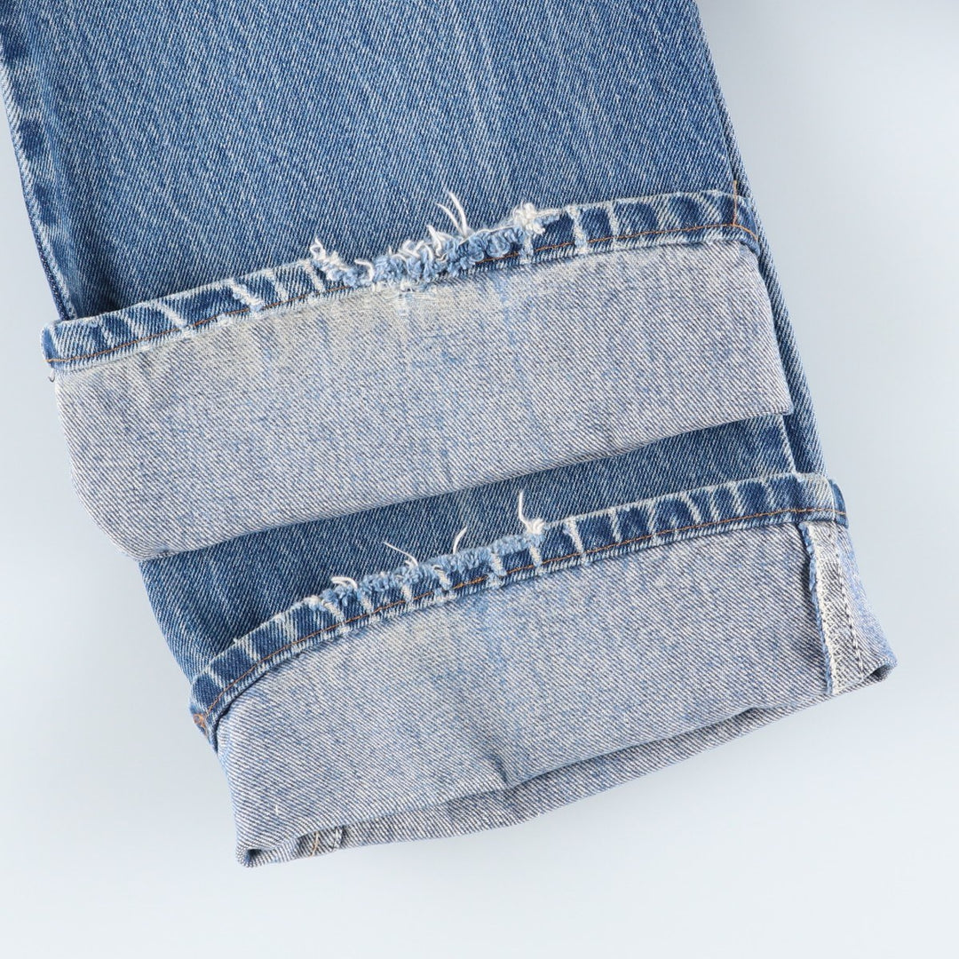 ~90'S Levi's 20517-0217 Orange Tab Bootcut Denim Pants, Men's W34 (approx.), Vintage unclear blue type Vintage Second Hand