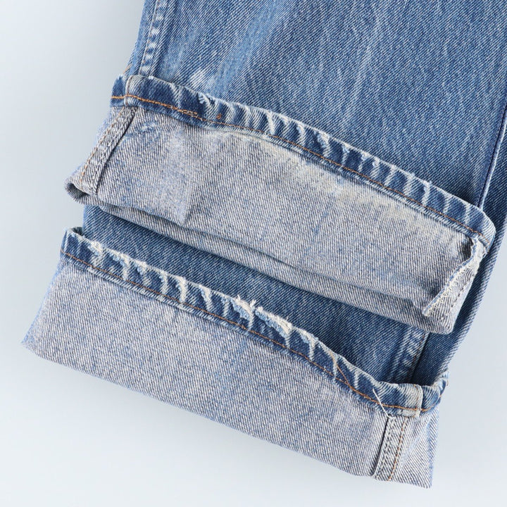 ~90'S Levi's 20517-0217 Orange Tab Bootcut Denim Pants, Men's W34 (approx.), Vintage unclear blue type Vintage Second Hand