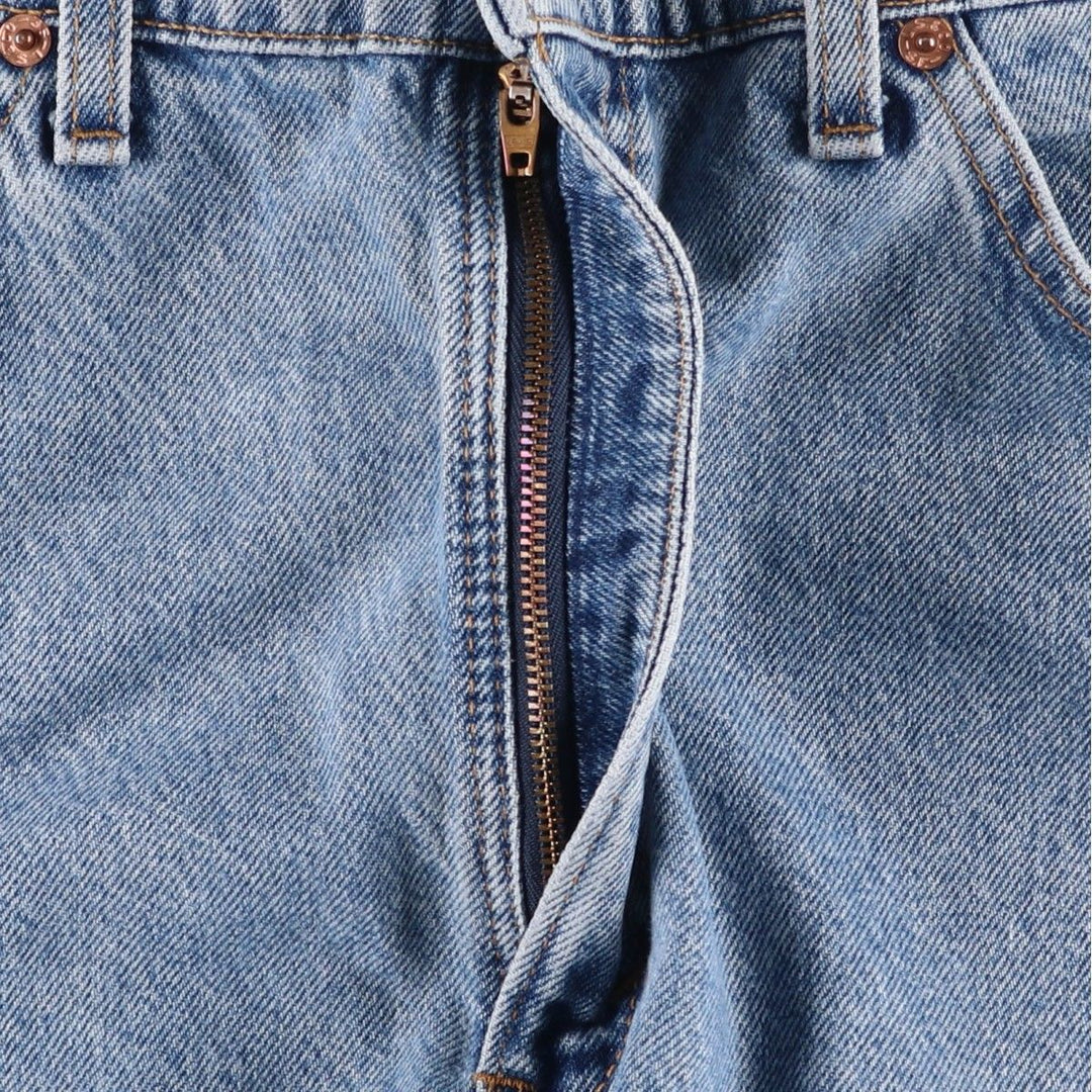 1990'S Levi's 40517-0215 Bootcut Denim Pants, Made in USA, Men's W35 (approx.), Vintage cotton blue type Vintage Second Hand