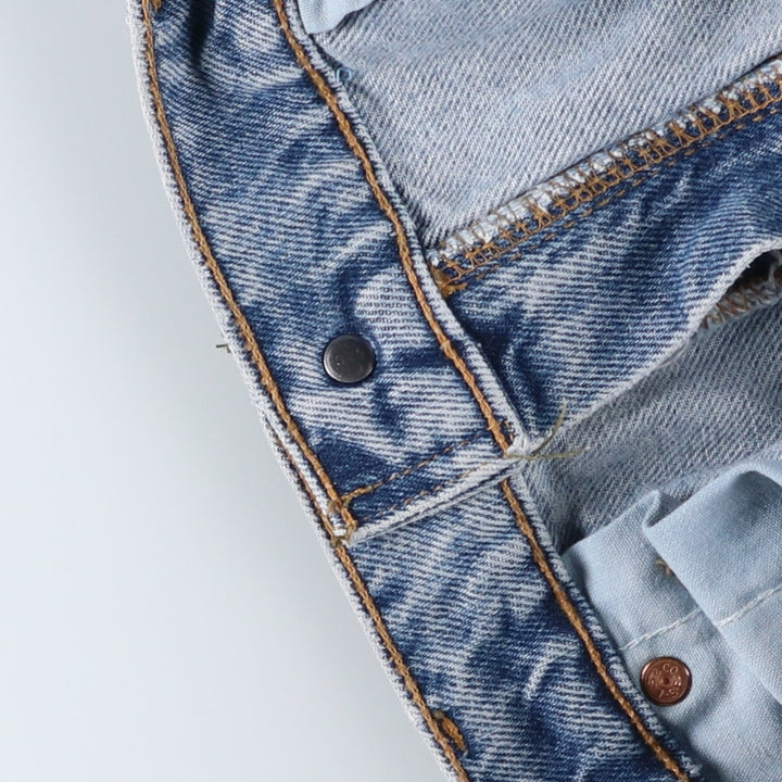 1990'S Levi's 40517-0215 Bootcut Denim Pants, Made in USA, Men's W35 (approx.), Vintage cotton blue type Vintage Second Hand