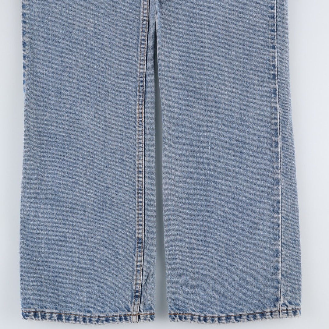 1990'S Levi's 40517-0215 Bootcut Denim Pants, Made in USA, Men's W35 (approx.), Vintage cotton blue type Vintage Second Hand
