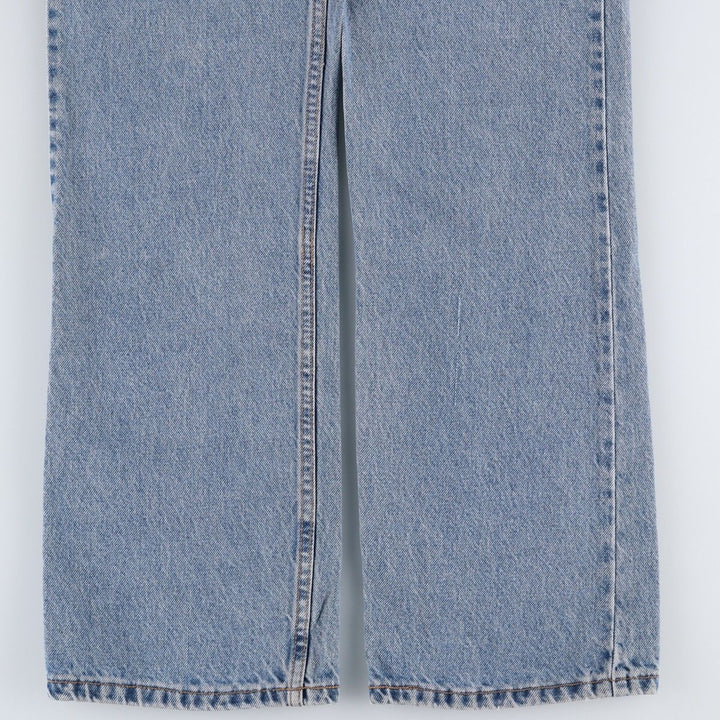 1990'S Levi's 40517-0215 Bootcut Denim Pants, Made in USA, Men's W35 (approx.), Vintage cotton blue type Vintage Second Hand