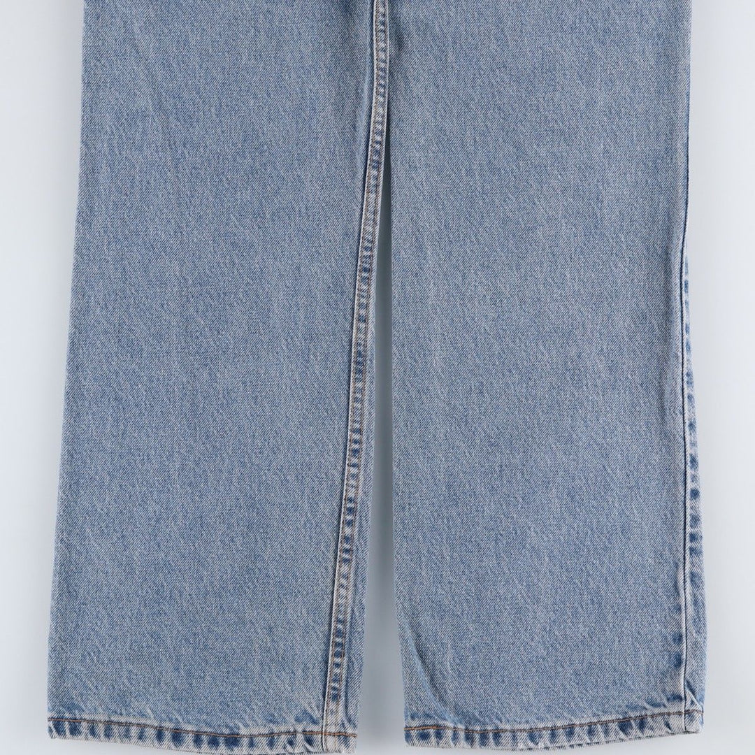 1990'S Levi's 40517-0215 Bootcut Denim Pants, Made in USA, Men's W35 (approx.), Vintage cotton blue type Vintage Second Hand