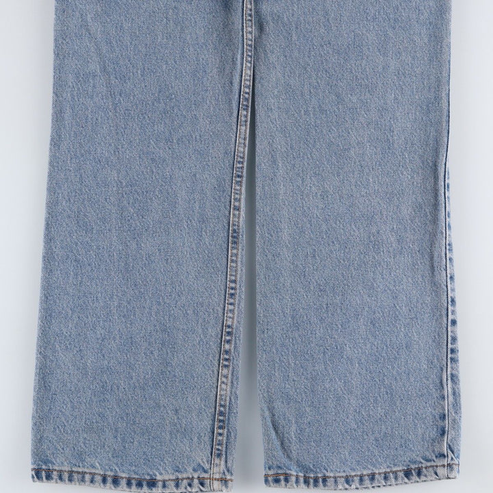 1990'S Levi's 40517-0215 Bootcut Denim Pants, Made in USA, Men's W35 (approx.), Vintage cotton blue type Vintage Second Hand