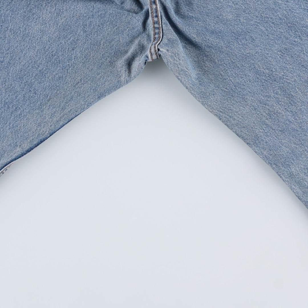 1990'S Levi's 40517-0215 Bootcut Denim Pants, Made in USA, Men's W35 (approx.), Vintage cotton blue type Vintage Second Hand