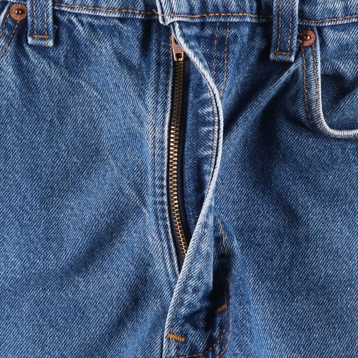 1990'S Levi's 20517 0217 Orange Tab Bootcut Denim Pants, Made in USA, Men's W34 (approx.), Vintage cotton blue type Vintage Second Hand