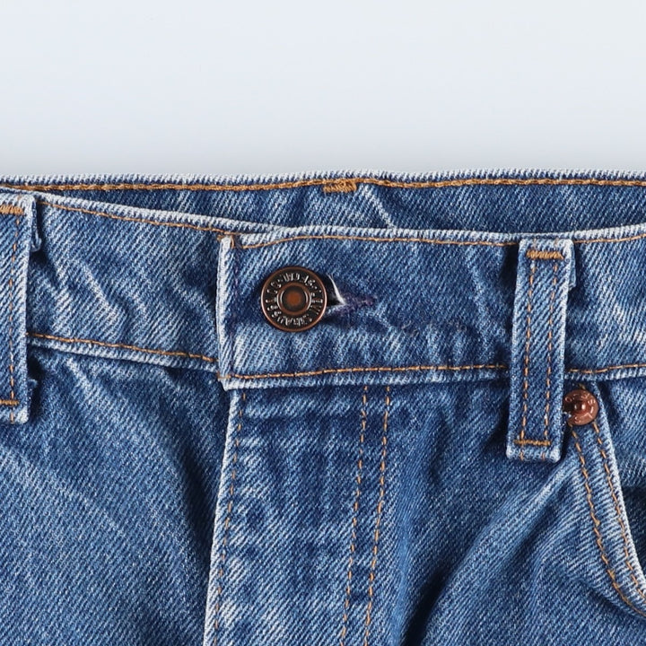 1990'S Levi's 20517 0217 Orange Tab Bootcut Denim Pants, Made in USA, Men's W34 (approx.), Vintage cotton blue type Vintage Second Hand