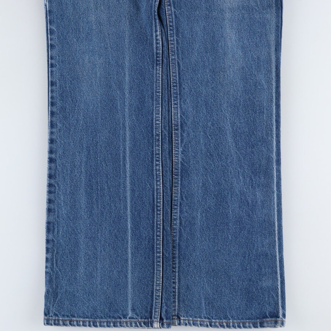 1990'S Levi's 20517 0217 Orange Tab Bootcut Denim Pants, Made in USA, Men's W34 (approx.), Vintage cotton blue type Vintage Second Hand
