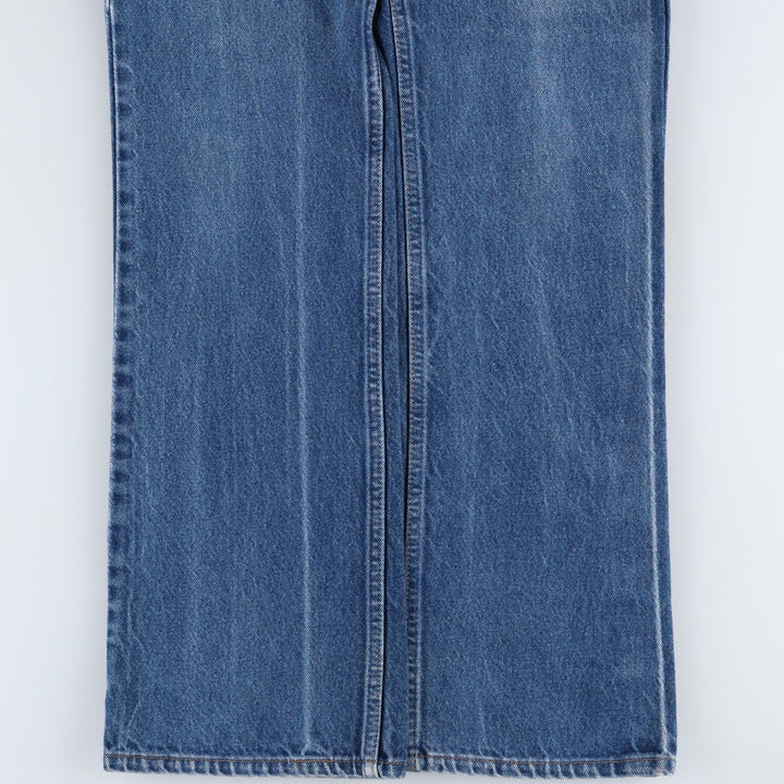 1990'S Levi's 20517 0217 Orange Tab Bootcut Denim Pants, Made in USA, Men's W34 (approx.), Vintage cotton blue type Vintage Second Hand