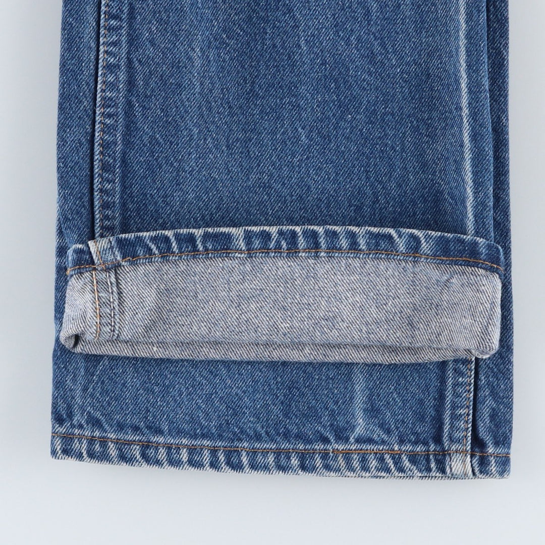 1990'S Levi's 20517 0217 Orange Tab Bootcut Denim Pants, Made in USA, Men's W34 (approx.), Vintage cotton blue type Vintage Second Hand