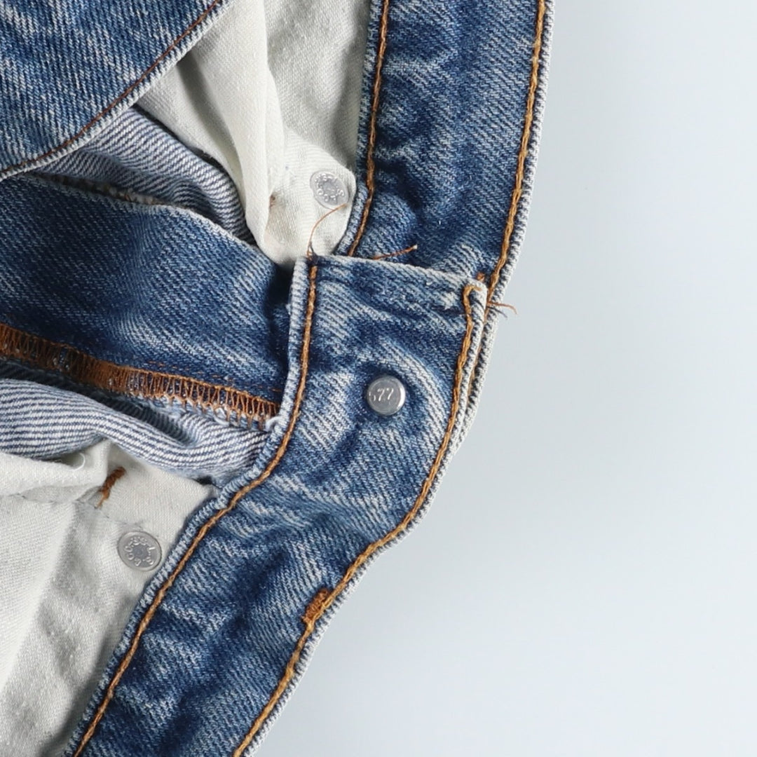 1990'S Levi's 20517 0217 Bootcut Denim Pants, Made in USA, Men's Size W32 (approx.), Vintage cotton blue type Vintage Second Hand