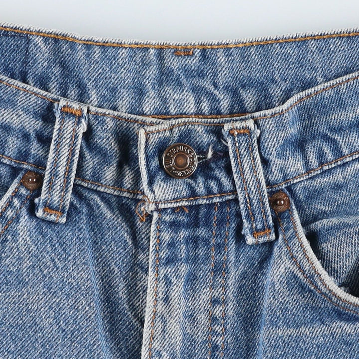 1990'S Levi's 20517 0217 Bootcut Denim Pants, Made in USA, Men's Size W32 (approx.), Vintage cotton blue type Vintage Second Hand